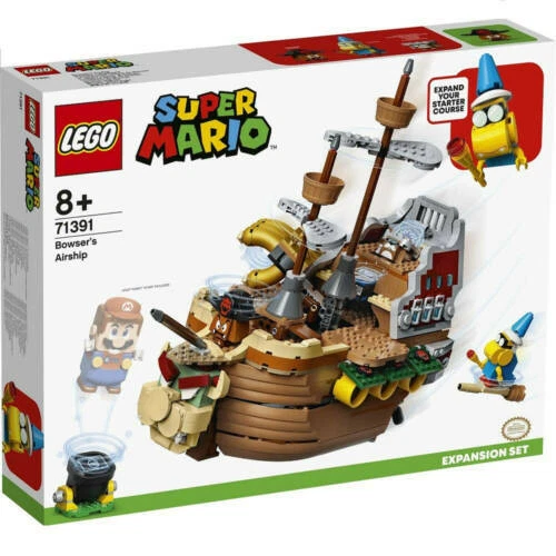 LEGO Super Mario 71391 Bowser's Bowser Airship Challenge Block Building Toy Box - Image 3 of 4