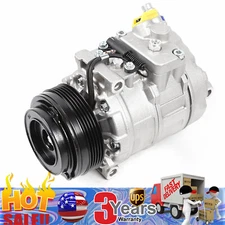 A/C AC Compressor w/ Clutch For BMW 323i 325Ci 328i 330i 525i 528i 740i M3 X3 Z8
