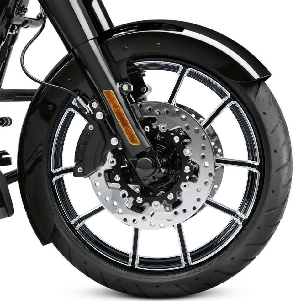 23'' Front Wheel Rim Single Disc Wheel Hub Fit For Harley Davidson Touring 08-Up — 第 2/4 张图片