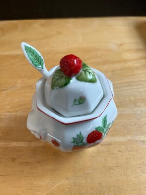 Lenox Orchard Jam Jar - Raspberry -1991