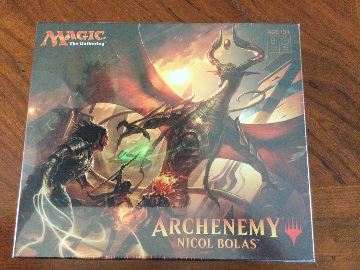 MTG Magic the Gathering Archenemy Nicol Bolas Box Set Factory 