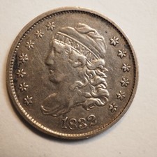 1832 CAPPED BUST  HALF DIME***NICE*** FREE SHIPPING***  A6091
