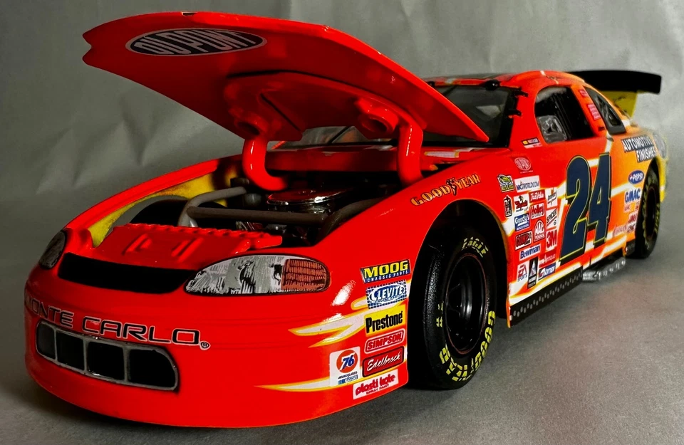 Jeff Gordon Action Racing Elite Nascar Racers escala 1/24 NASCAR TX envío RARO '99 Foto 2 de 4