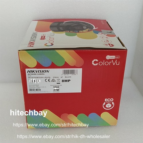 Hikvision DS-2CD2387G2H-LISU/SL 4K 8MP ColorVu AcuSense IP Camera PoE 2-Way Talk - Picture 7 of 14
