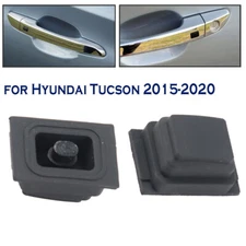 2x Front Exterior Door Handle Buckle Induction Button For Hyundai Tucson 2015-20