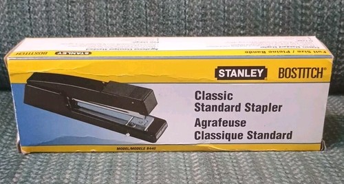 Stanley Bostitch Classic STANDARD Hefter schwarz Modell B440 (Neu im Karton)