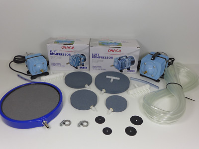 Osaga LK-35 / LK-60 Ausströmer Set Luftkompressor Teichbelüfter Sauerstoffpumpe