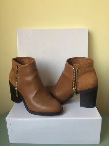 Botines Camel Stradivarius para Mujer C modo Bot n de Tac n Talla 36