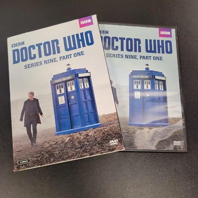 Doctor Who: Series 9 Part 1 (BBC DVD, 2-Disc Set) w/ Slipcover ~Capaldi, Coleman