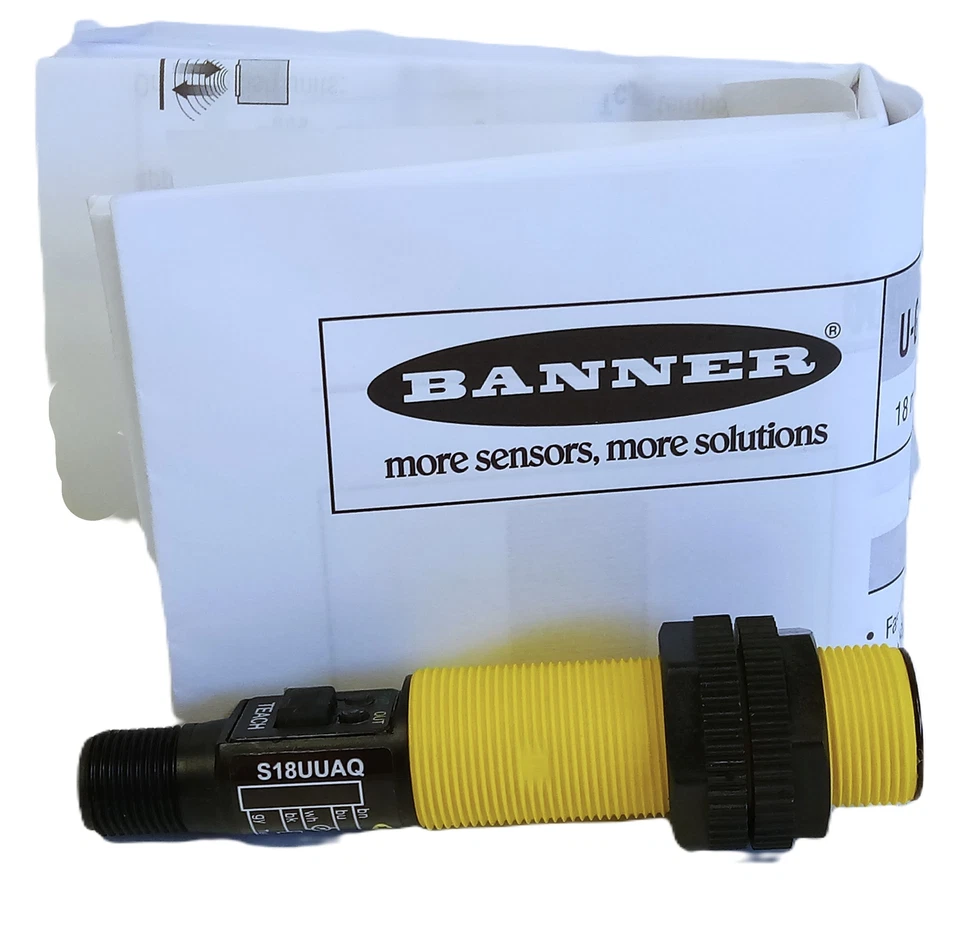 Banner Engineering S18UUAQ-02700 10-30VDC Photoelectric Sensor - Image 2 of 3