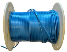 Alpha Wire Premium 461816 Hook-Up Wire, 200’ Reel, Blue 500 V 18AWG 105C temp