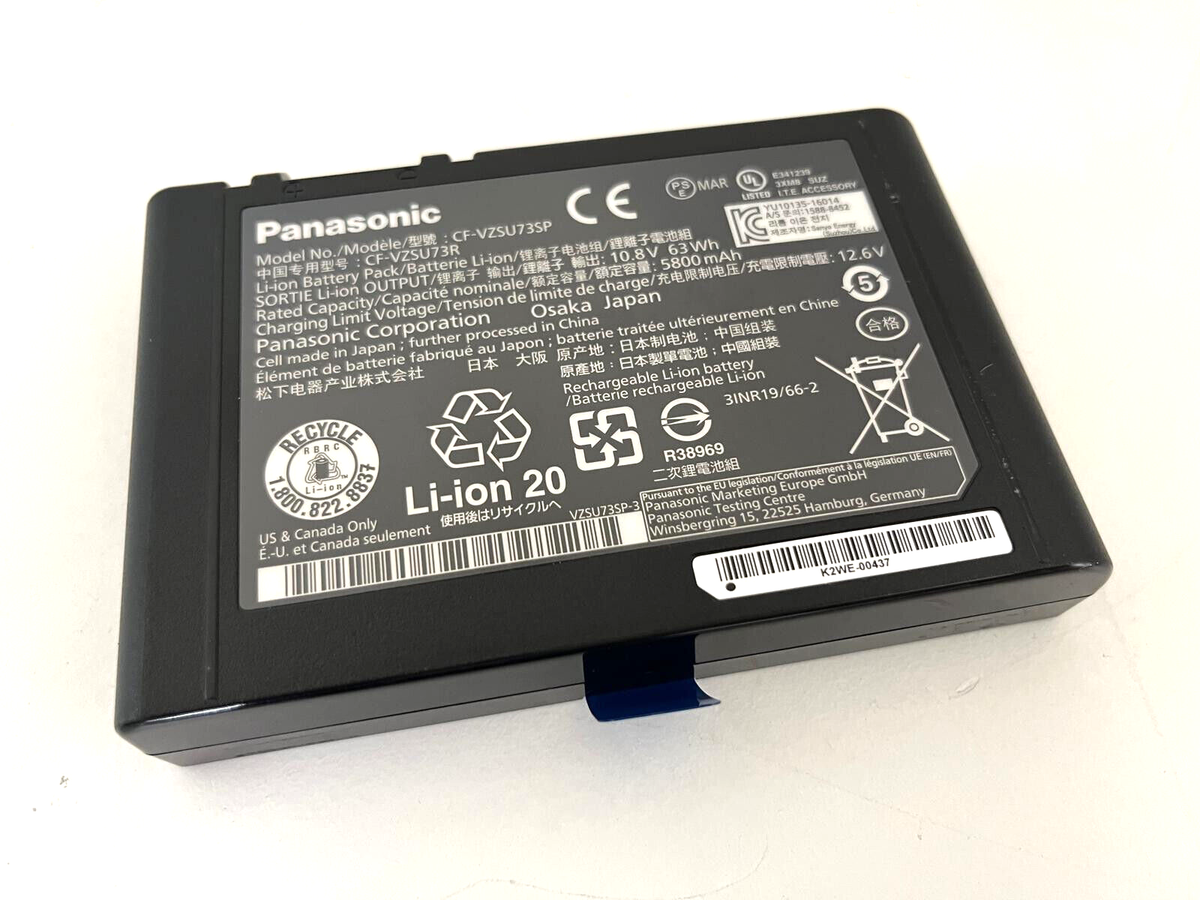 Genuine Panasonic CF D1 CF-VZSU73SP 63Wh battery for CF-D1 CF