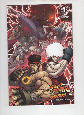 Street Fighter Masters Akuma vs Ryu #1 Secret One per Store Joe NG Variant Cover
