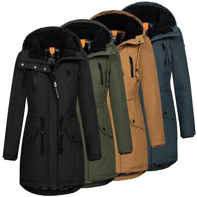 Ragwear Damen Winterparka Winterjacke Jacke Parka Damenparka