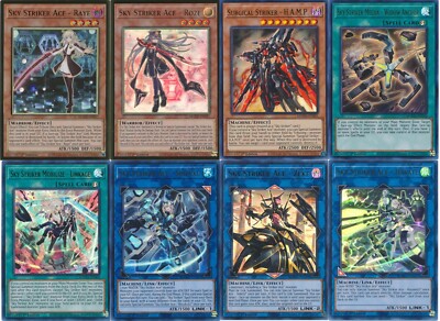 Yugioh Sky Striker 2024 Deck - Ace Shizuku - Widow Anchor Moblize Linkage