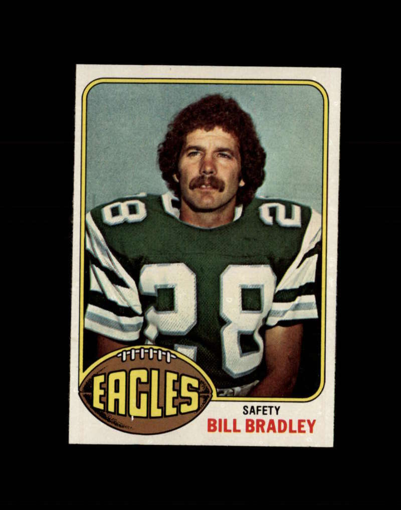 jjj 「ggg 」 1976 Topps Football #399 Bill Bradley STARX 8 NM/MT CS50533