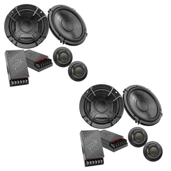 2 пары Компонентный динамик Polk Audio DB6502 мощностью 400 Вт 65 в для автомобилей и судов 4359000₽