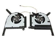 Original Pair of CPU GPU Laptop Fan 13NR09F0T01011 13NR09J0T01011 DC 12V 1A