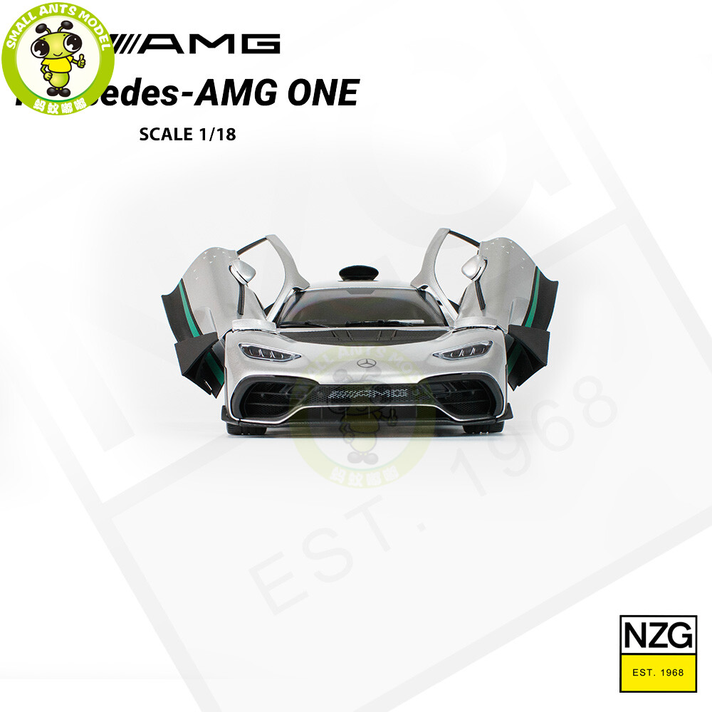1/18 NZG Mercedes Benz AMG ONE Silver Diecast Model Car