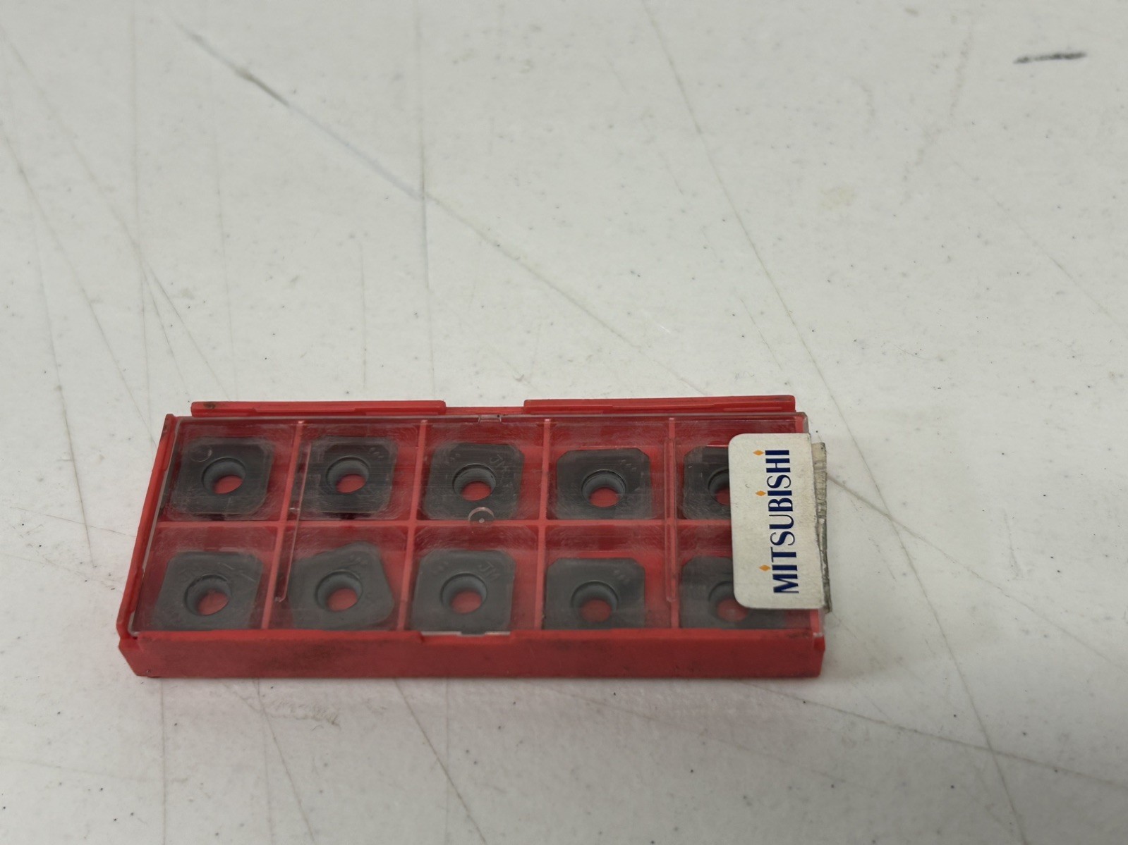 Mitsubishi Carbide Inserts QTY10 QOMT0934R-M2 VP30RT (LOC2626)