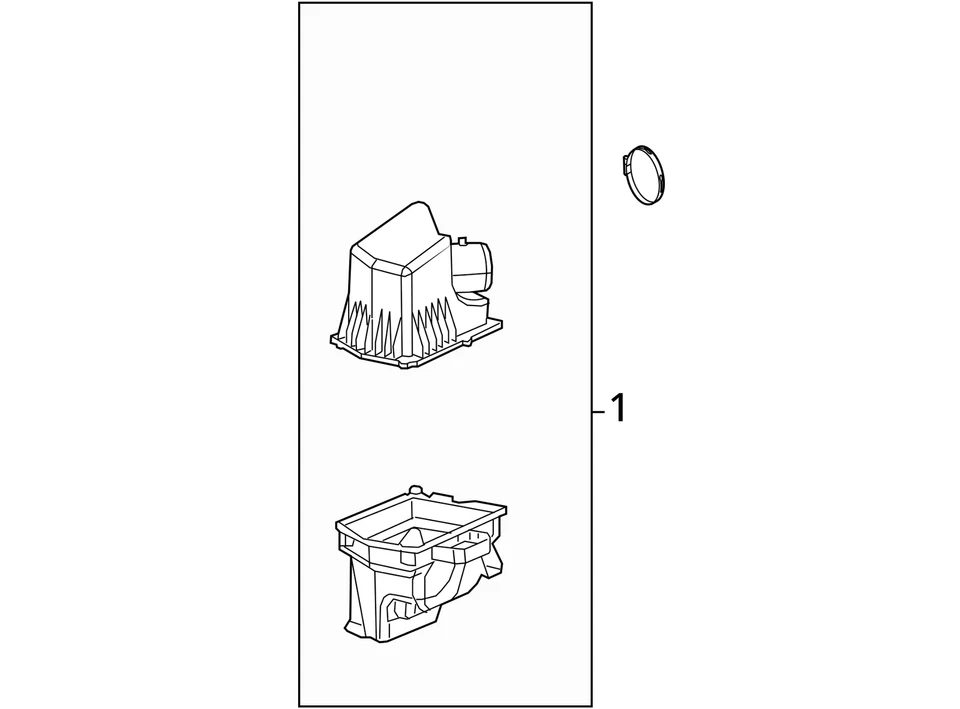 Air Cleaner 2.4L Fits 19-23 CHEROKEE 199502 - Image 4 of 4