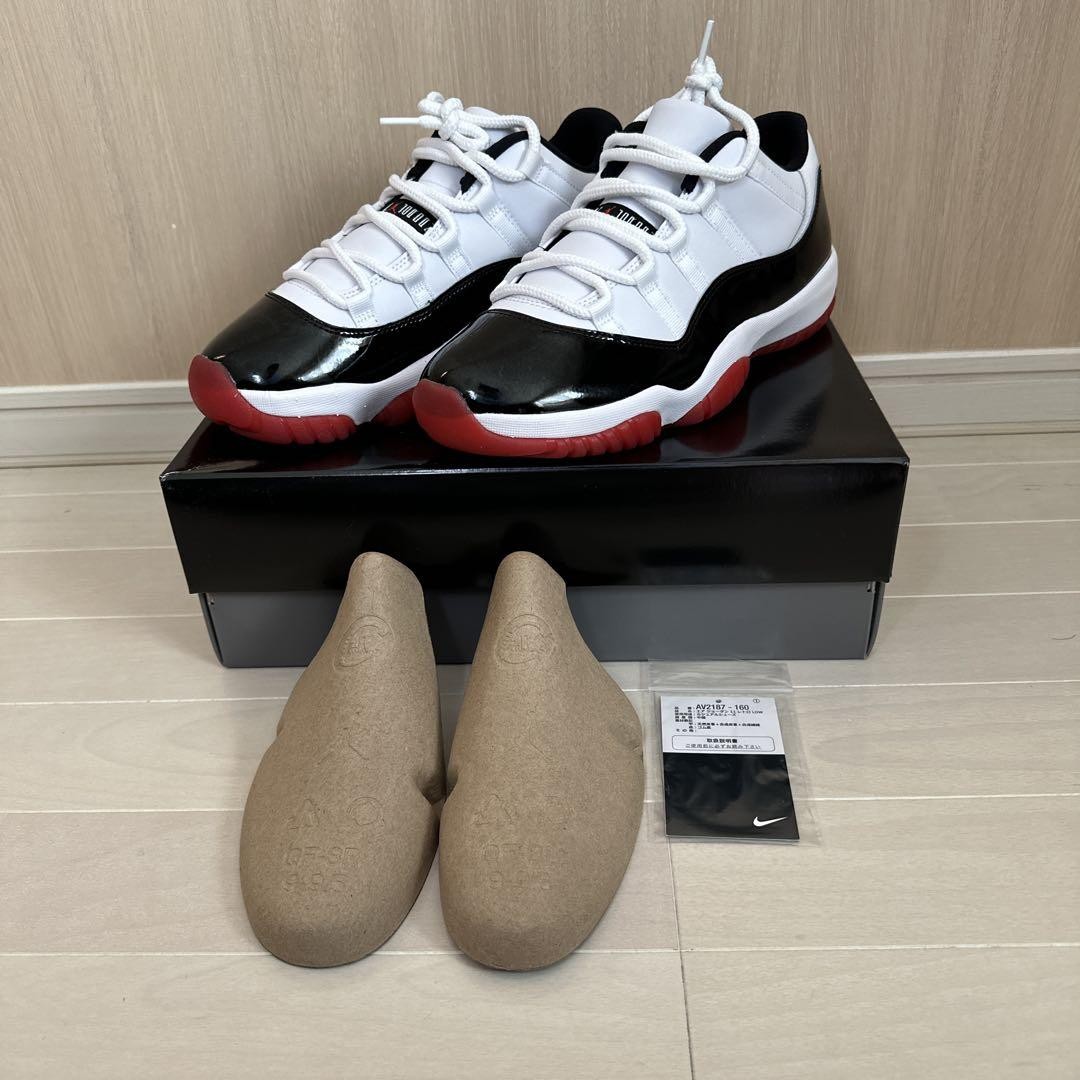 NIKE Men 9.0US Air Jordan 11 Low Gym Red | eBay
