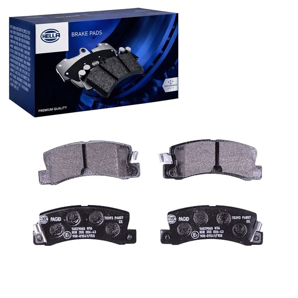 Hella BremsbelÄGe Hinten Passend FüR Lexus ES RX Toyota Avensis Camry Cari-image