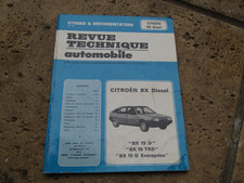 Revue technique Citroen BX