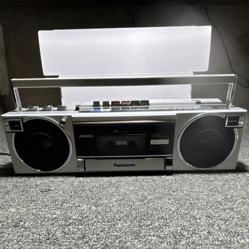 Panasonic RX-F2 Boombox  Guitar Amplifer!! Only guitar & Headphone & aux hookups