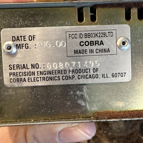 Cobra 29 LTD Classic Mobile CB Radio 4 Pin Road King RK56 Mic UNTESTED/FOR PARTS - Picture 9 of 13
