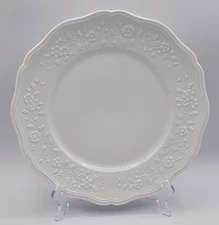 Limoges France Raynaud Ceralene Hawthorn Dinner Plate 10 3/4" Diameter READ BLUE
