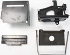 00 Harley Sportster XLH883 Battery Mount Tray Box