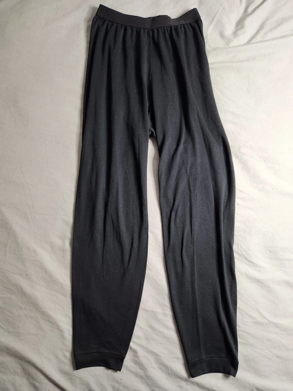 Vintage Patagonia Capilene Base Layer Pants Womens Sz Large Black 44303 USA NEW