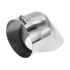 5" ID Inlet Turn Down Exhaust Tip T304 Stainless Steel Surface Polishing 127mm