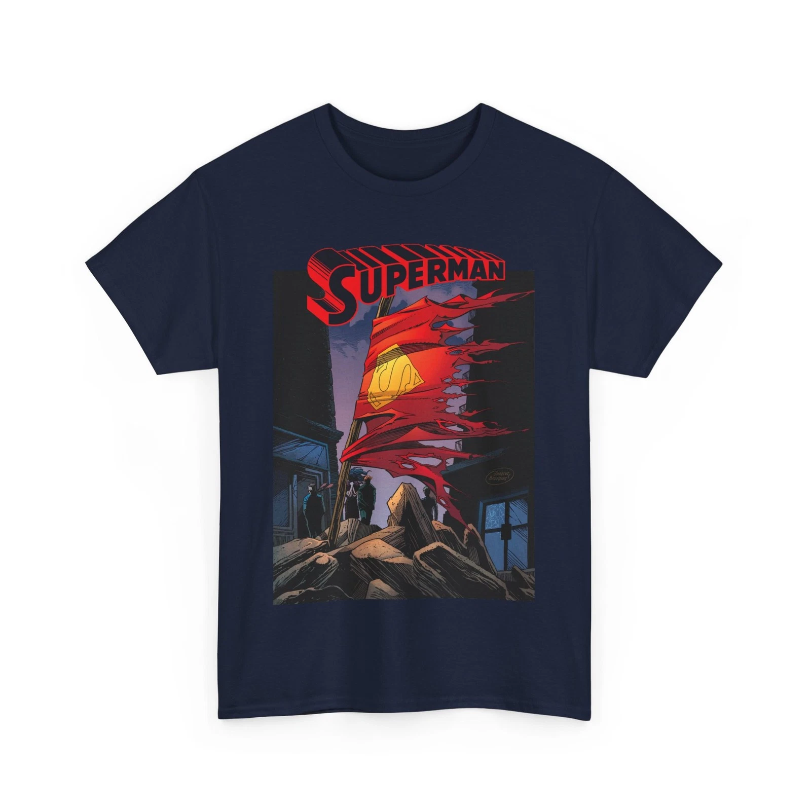 Death of Superman T-Shirt - DC Comics - Superman 75 - Doomsday Battle