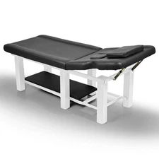 Stationary Massage Table, 72”L 27''W Heavy Duty Adjustable Esthetician Bed