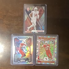 Michael Wilson Panini 3 Card Rookie Lot; Prizm, Donruss Elite Series, Cardinals