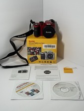 Kodak PixPro AZ361 Digital Camera Red 16.0 MP 36x Zoom W/Box Lens Cap Cable A