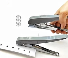 Heavy Duty Hole Punch - Single 1/8" 3mm Hole Punch for Crafts Cards Paper Tag...