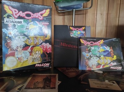 Parodius NES Konami Kultspiel Komplett in OVP CiB  Nintendo Highlight Rare