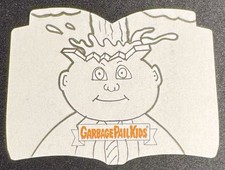2022 Topps Garbage Pail Kids Book Worms Series 1 GPK Sticker Cards Checklist 23