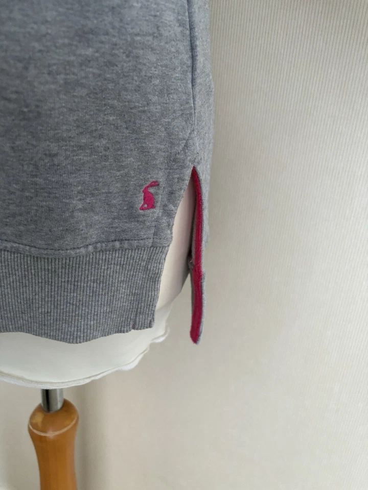 Sudadera Joules Gris Multi Animal Estrella Bordada Manga Ronnie Talla 8 En muy buena condición Foto 3 de 4