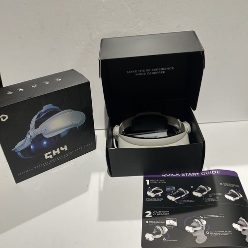 DESTEK QH4 7000MAH Battery Double Knobs Head Strap For Meta Quest 3