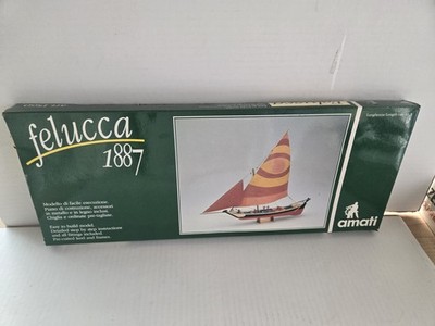 Amati Felucca 1887 Wooden Boat Kit Sealed New Sweet