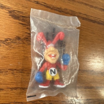 Vintage 1988 Avoid the Noid Dominos Pizza ~ 3'' PVC Toy Figure In Sealed Bag NOS
