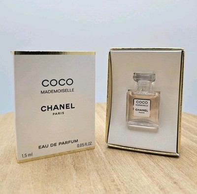 NEW Chanel COCO MADEMOISELLE Eau de Parfum Miniature Collectible .05 oz / 1.5 ml