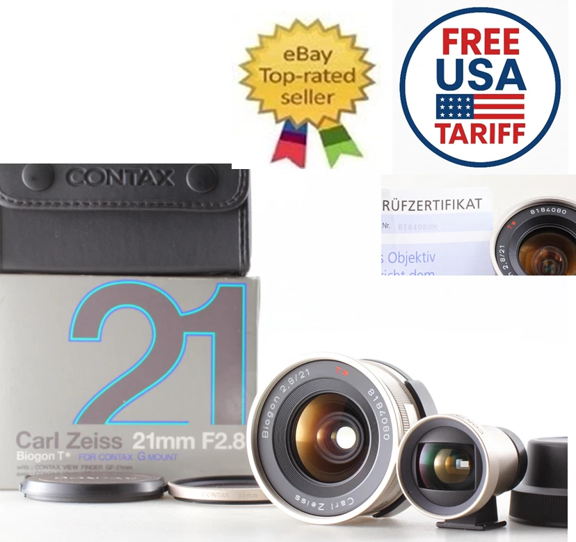 ZEISS Biogon T* 21mm Focal Camera Lenses for Contax for sale | eBay