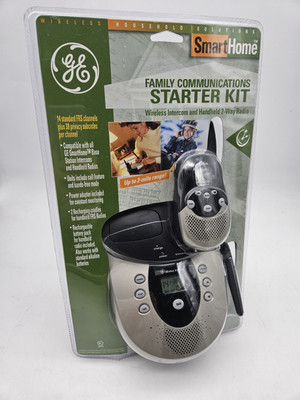GE SMARTHOME Model# JASHEP51214 Home Communication Wireless Intercom Prepper NEW