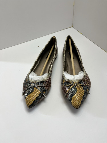 Array Zoey Animal Print Flats Size 8 - Picture 1 of 6