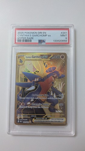 Cynthia's Garchomp ex graded PSA 9 for sale on eBay
